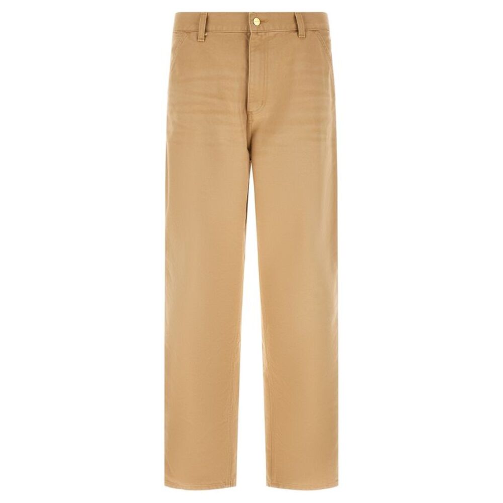 Carhartt Wip Brown Organic Cotton Casual Men's Pants